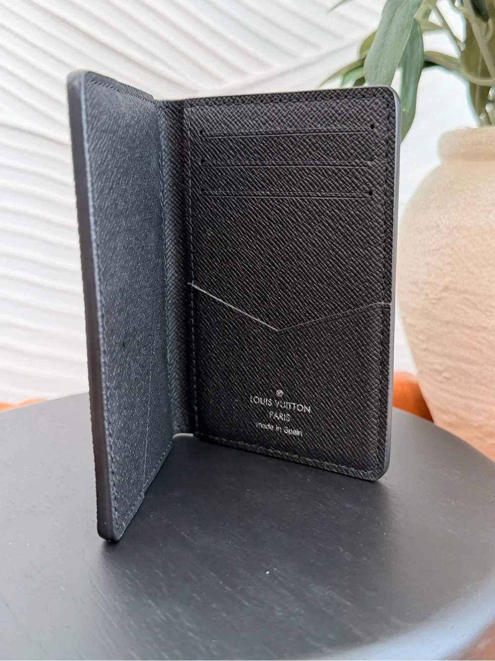 Louis Vuitton Monogram Eclipse Passport Holder